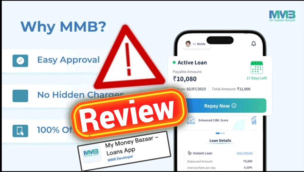 MY MONEY BAZAAR LOAN APP REVIEW